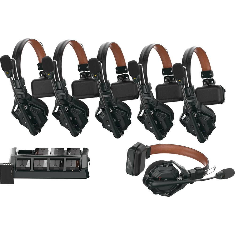 Sistema de Intercomunicación Inalámbrico Hollyland Solidcom C1 Pro 6S para 6 Personas con ENC