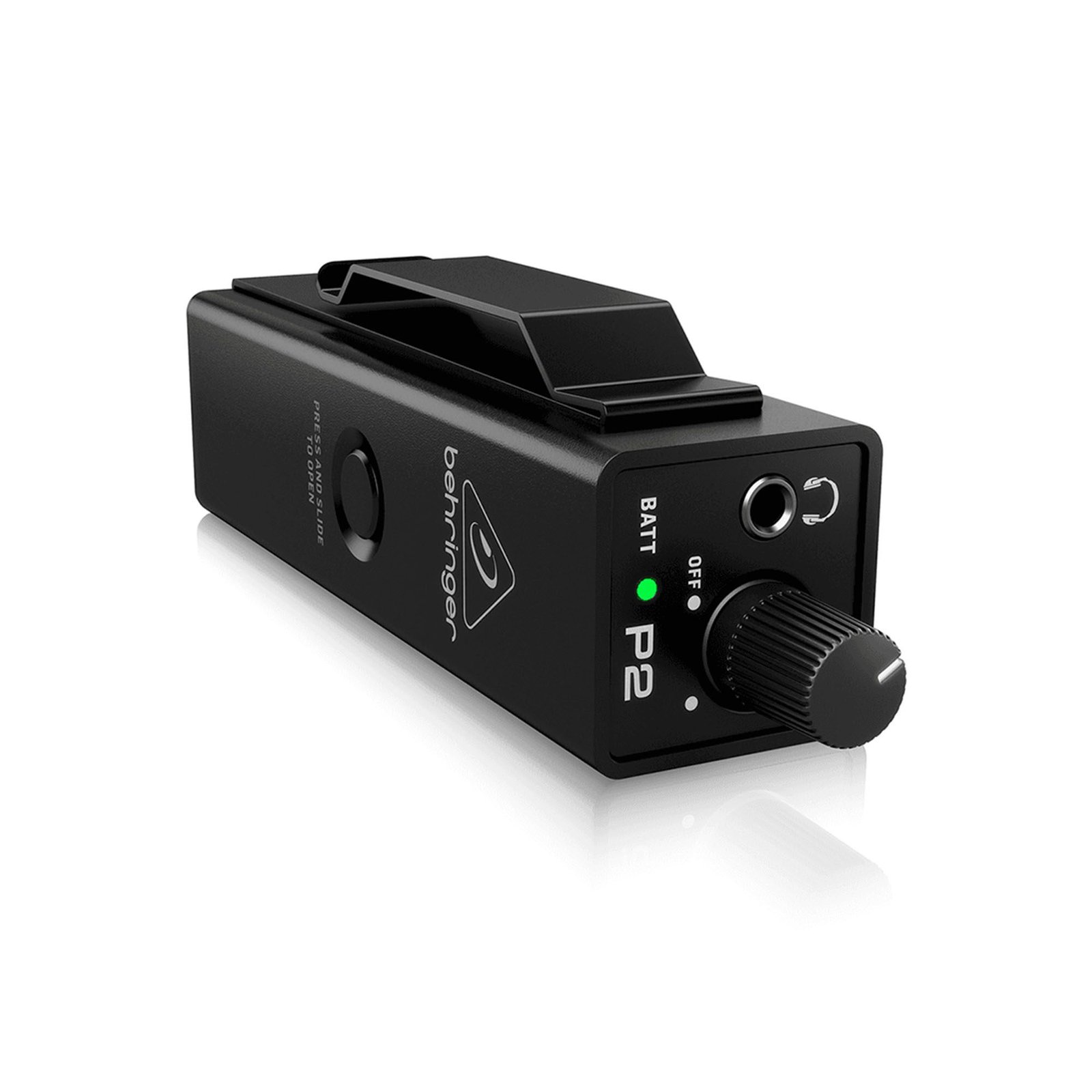 Sistema de Monitoreo de Audífonos Behringer P2 con Entrada XLR y Control de Volumen