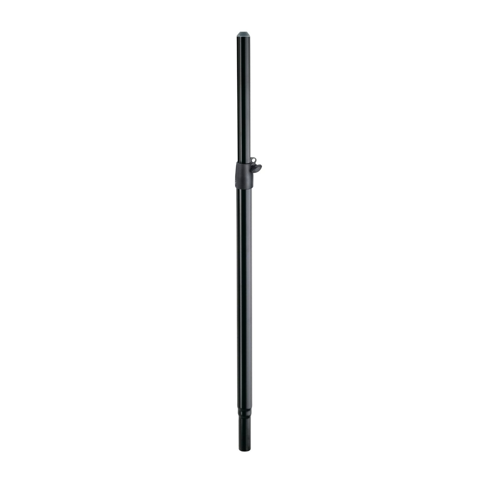 K&M 21343 POSTE DE ALTURA GRADUABLE DE 95,5 CM A 1,48 MTS SIN ROSCA PARA COLOCAR UNA CABINA SOBRE UN SUBWOOFER. CAPACIDAD MAX 35KG