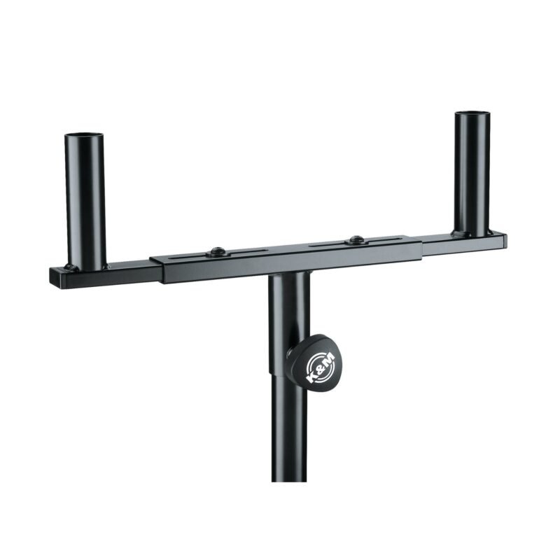 K&M 24105 SOPORTE PARA COLOCAR 2 CABINAS SOBRE UN SOLO TRIPODE - 25 KG MAX POR CABINA