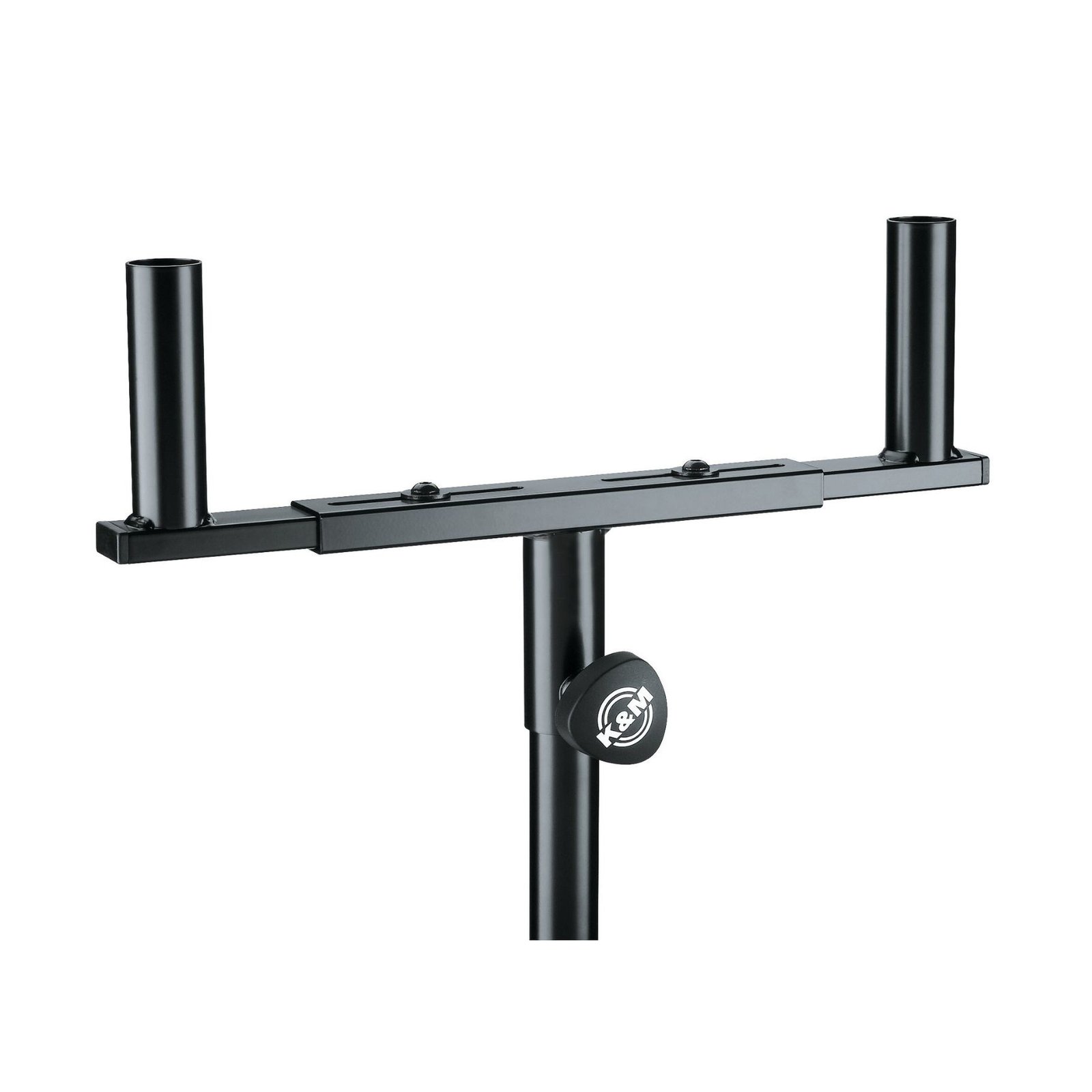 K&M 24105 SOPORTE PARA COLOCAR 2 CABINAS SOBRE UN SOLO TRIPODE – 25 KG MAX POR CABINA