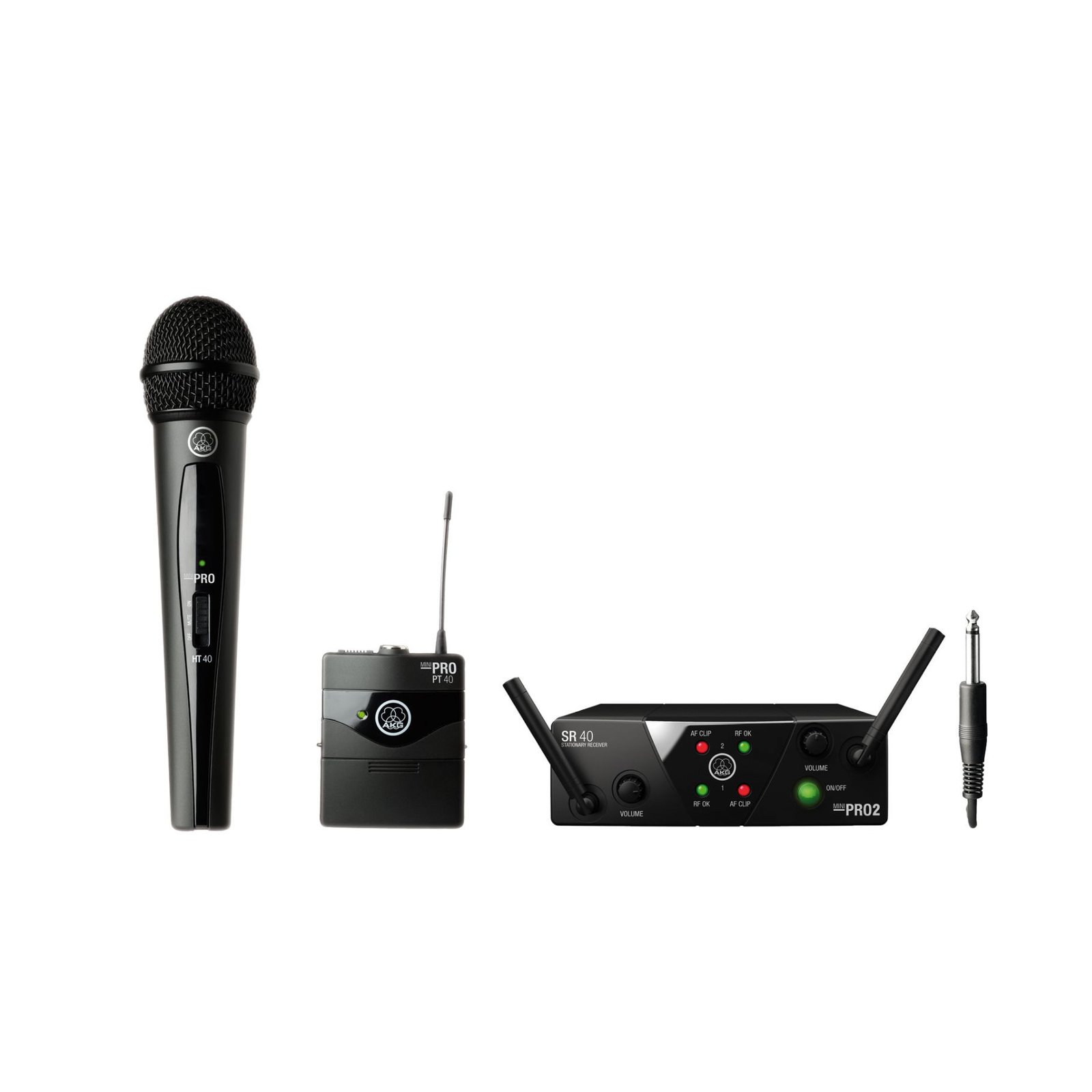 AKG WMS40 MINI2 MIX SET BD US45A/C EU/US/UK SISTEMA INALAMBRICO DOBLE MIXTO MANO – INSTRUMENTO