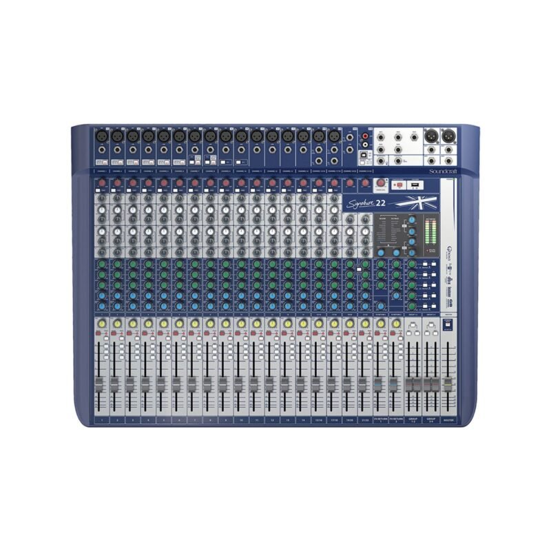 SOUNDCRAFT SIGNATURE 22 MEZCLADORA Ð 16MIC 4ST USB
