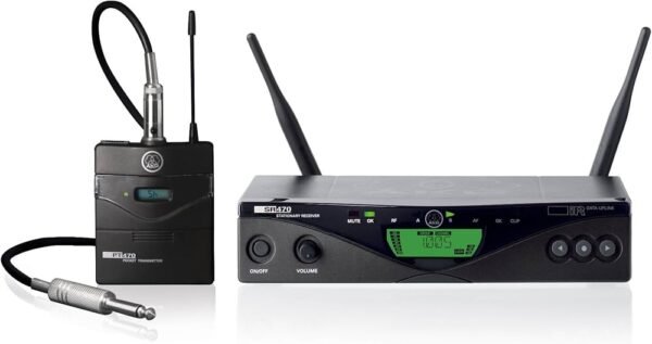 Micrófono Inalámbrico para Instrumentos AKG WMS470 INSTR SET BD1 50MW - EU/US/UK Sistema Profesional UHF