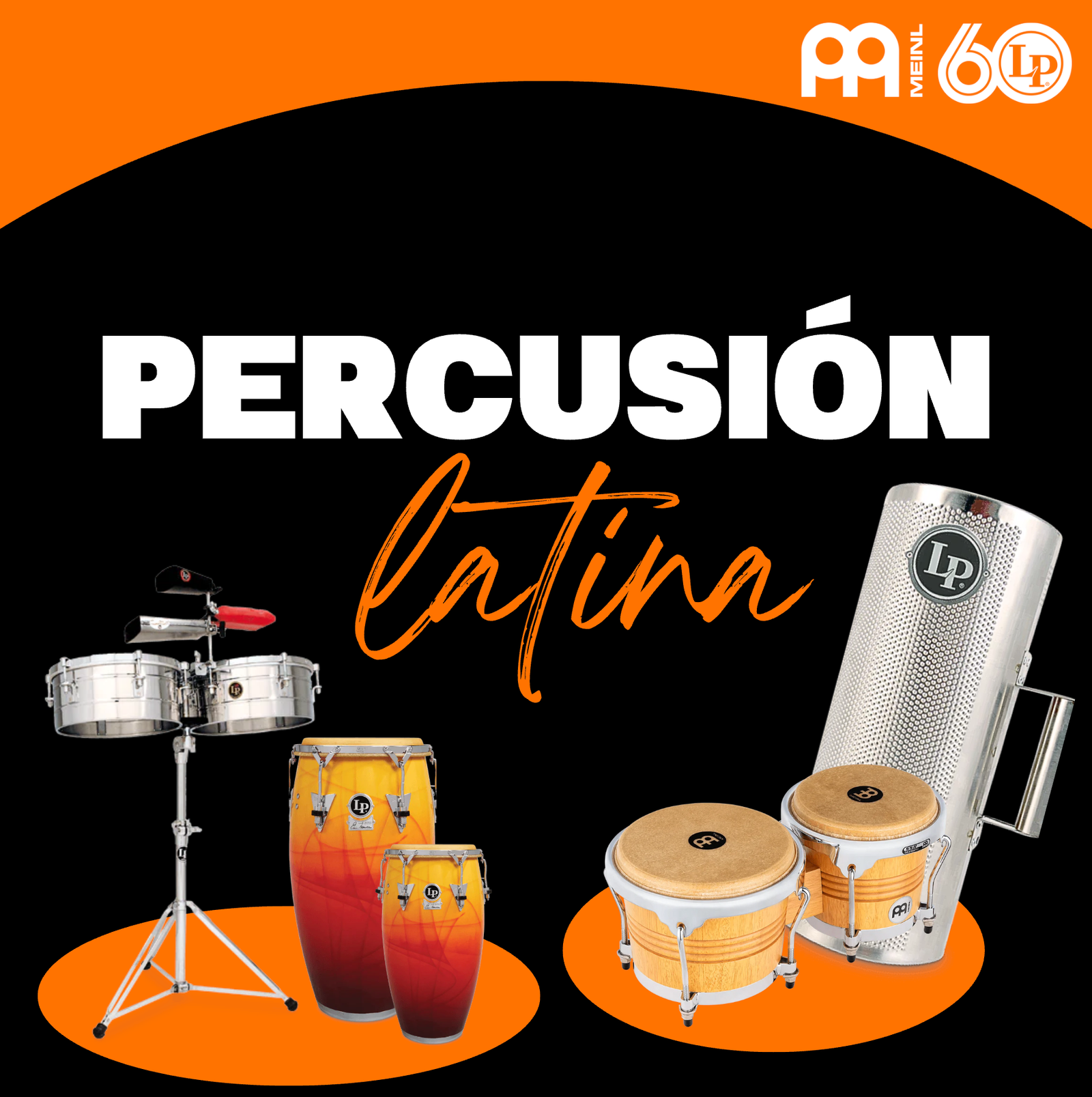 percuasion latina bongoes congas lp meinl guirotimbales