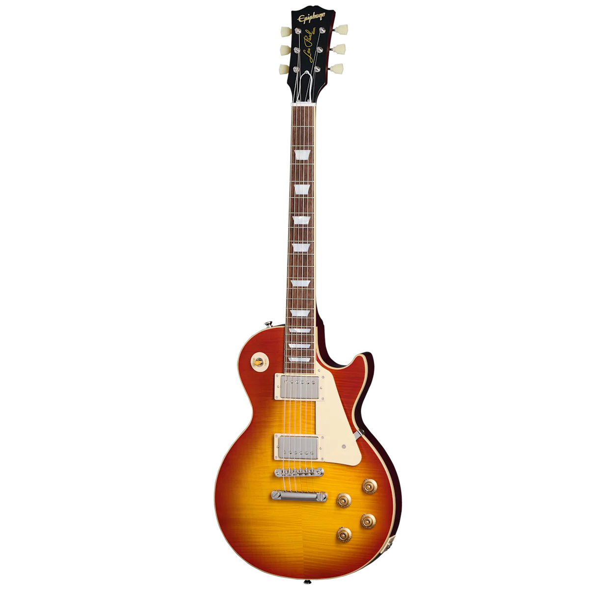 Guitarra Electrica Epiphone 1959 LP STD ECLPR9DCNH1 Cherry Sunburst
