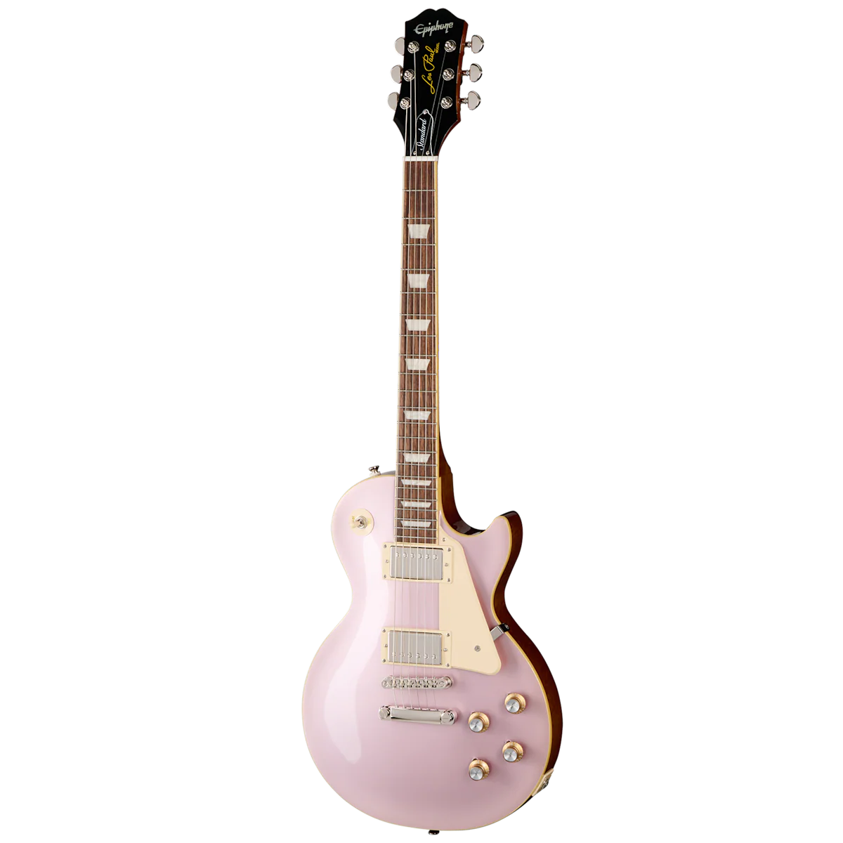 Guitarra Electrica Epiphone LP Standard 60s EIGLP6HPNH1 Heather Poly Estuche