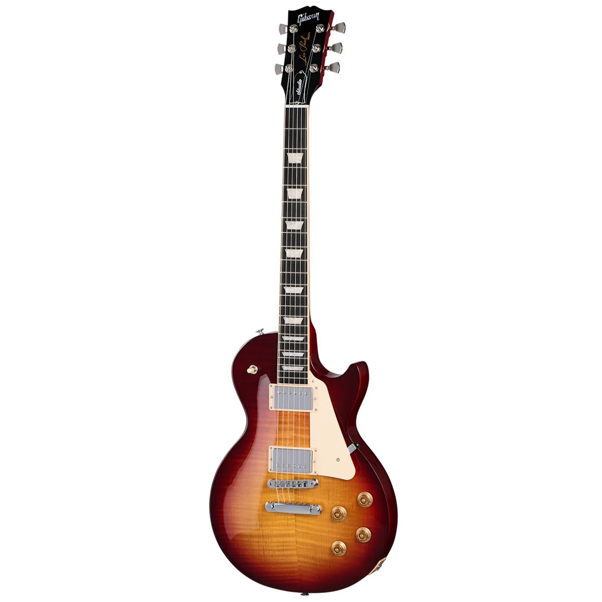 Guitarra Electrica Gibson LP Studio LPSTAA01B8CH1 Bourbon Burst Estuche