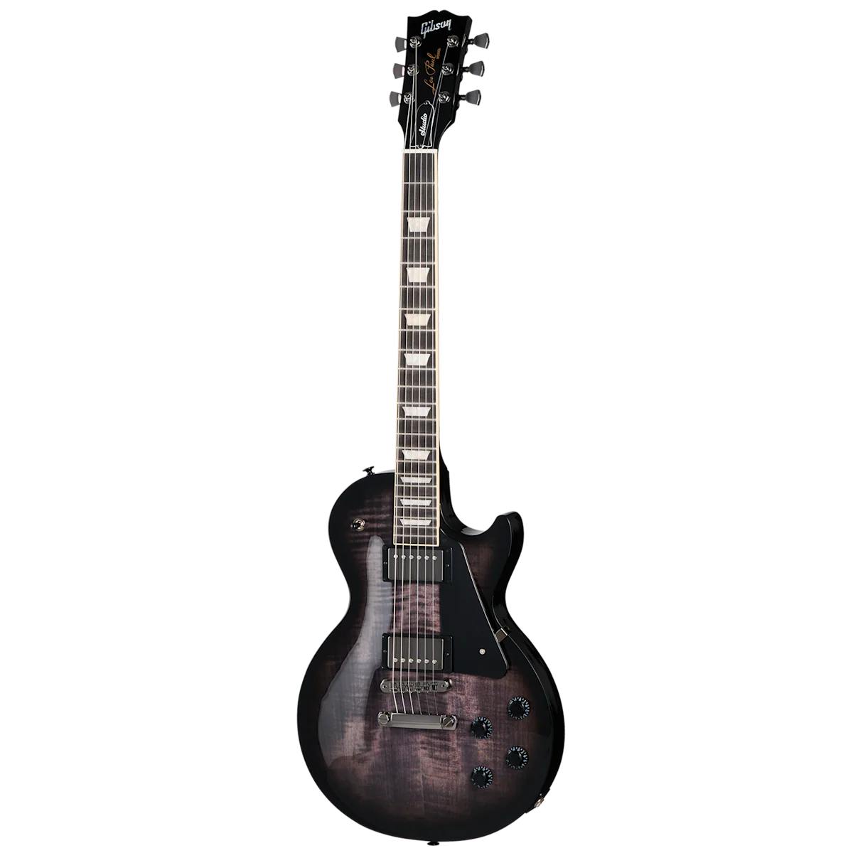 Guitarra Electrica Gibson LP Studio LPSTAA01E2BN1 Ebony Burst Estuche