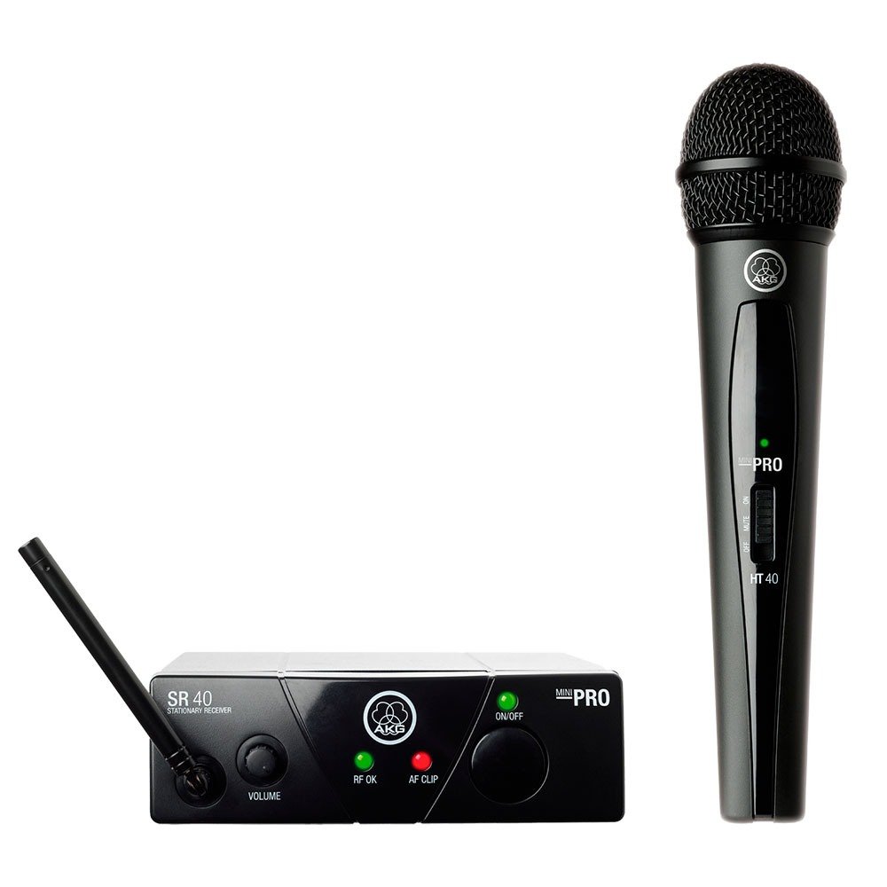 Micrófono Inalambrico de mano AKG WMS40MINI Vocal Set