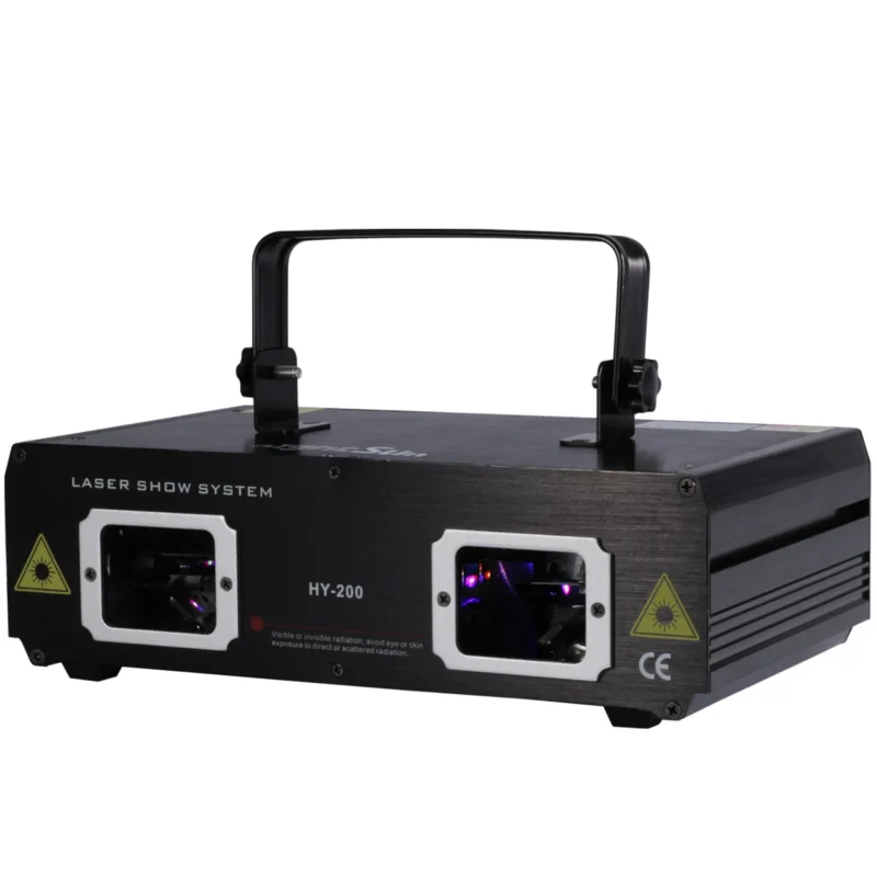 Luz lรกser doble Caรฑรณn para Fiestas y Eventos NightSun SD429