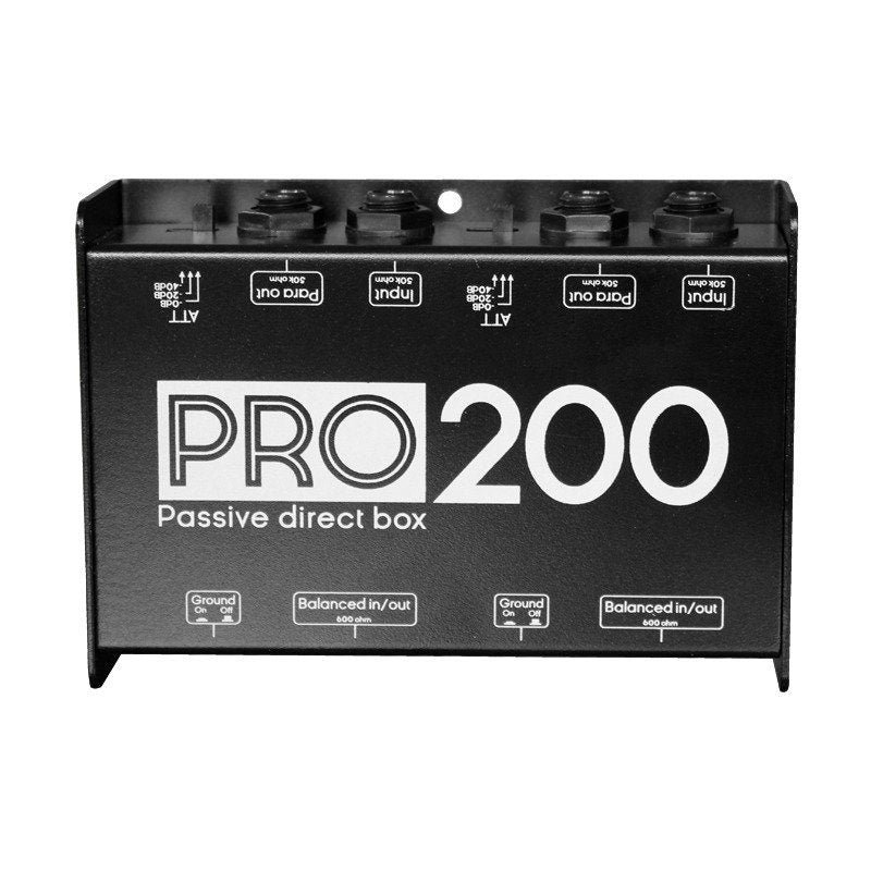 caja directa pro200 vento 2 canales ch pasiva