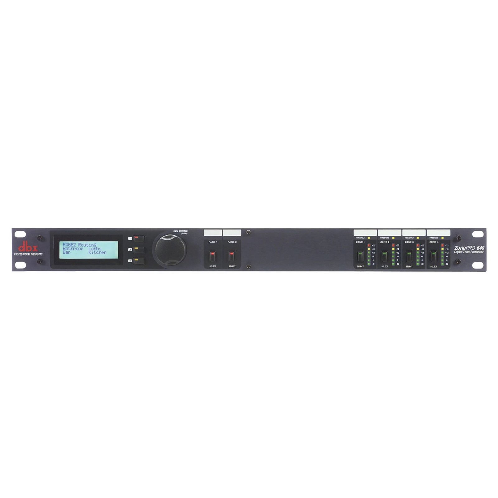 DBX 640 PROCESADOR DIGITAL DE ZONAS DE 6X4 (2MIC/LINE)