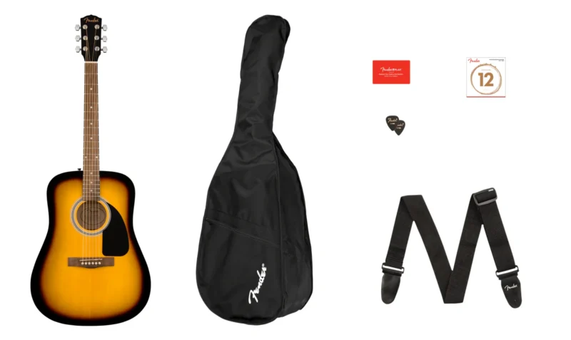 Guitarra Acustica Fender Fa-115 Kit 0971210532