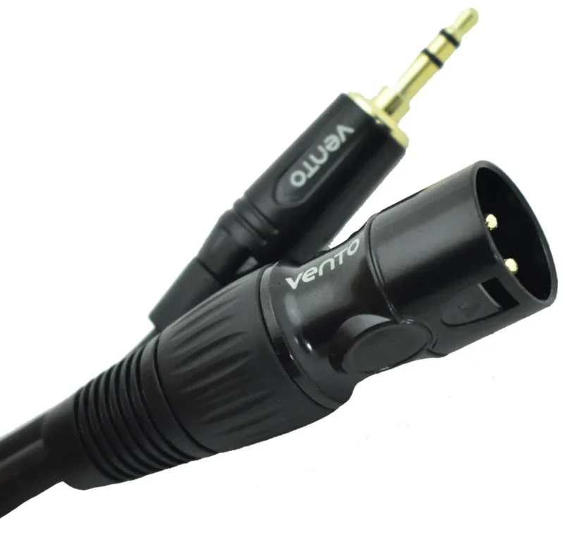 cable vento xlr / plug 3.5 - 6 metros work