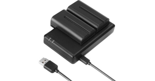 Hollyland DC01
Cargador de doble ranura para baterías NP-F970/750/550