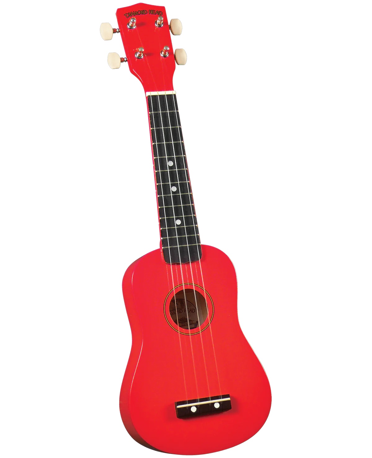 UKELELE Diamondhead SOPRANO IMPORTADO ESTUCHE rojo