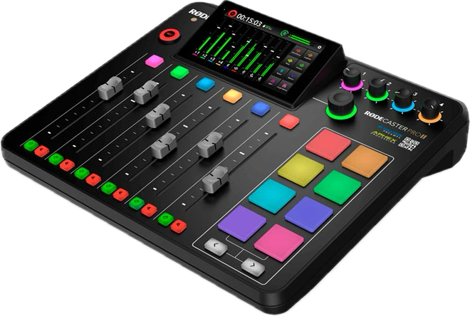 Consola Rode RODECASTER PRO II Produccion Podcast