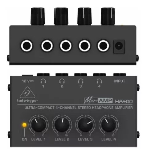 Amplificador Behringer HA400 Audifonos