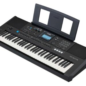 Piano Yamaha PSR-E473 Doble USB 5 octavas sensible 61Teclas