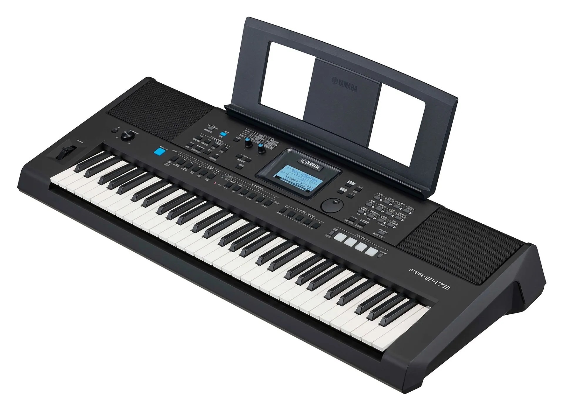 Piano Yamaha PSR-E473 Doble USB 5 octavas sensible 61Teclas