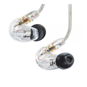 Audífonos Shure SE215-CL In Ear monitoreo Transparente