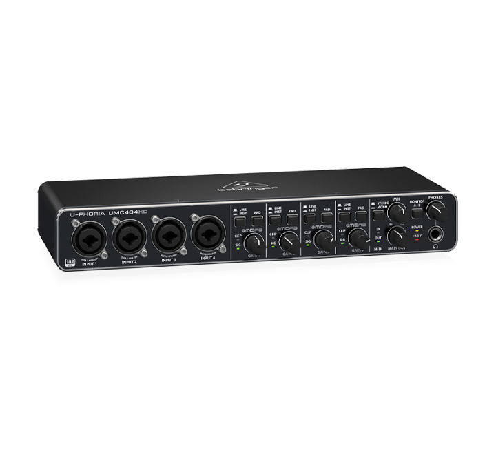 Interfaz Behringer UMC404HD audio Interfaz 4 canales Interface