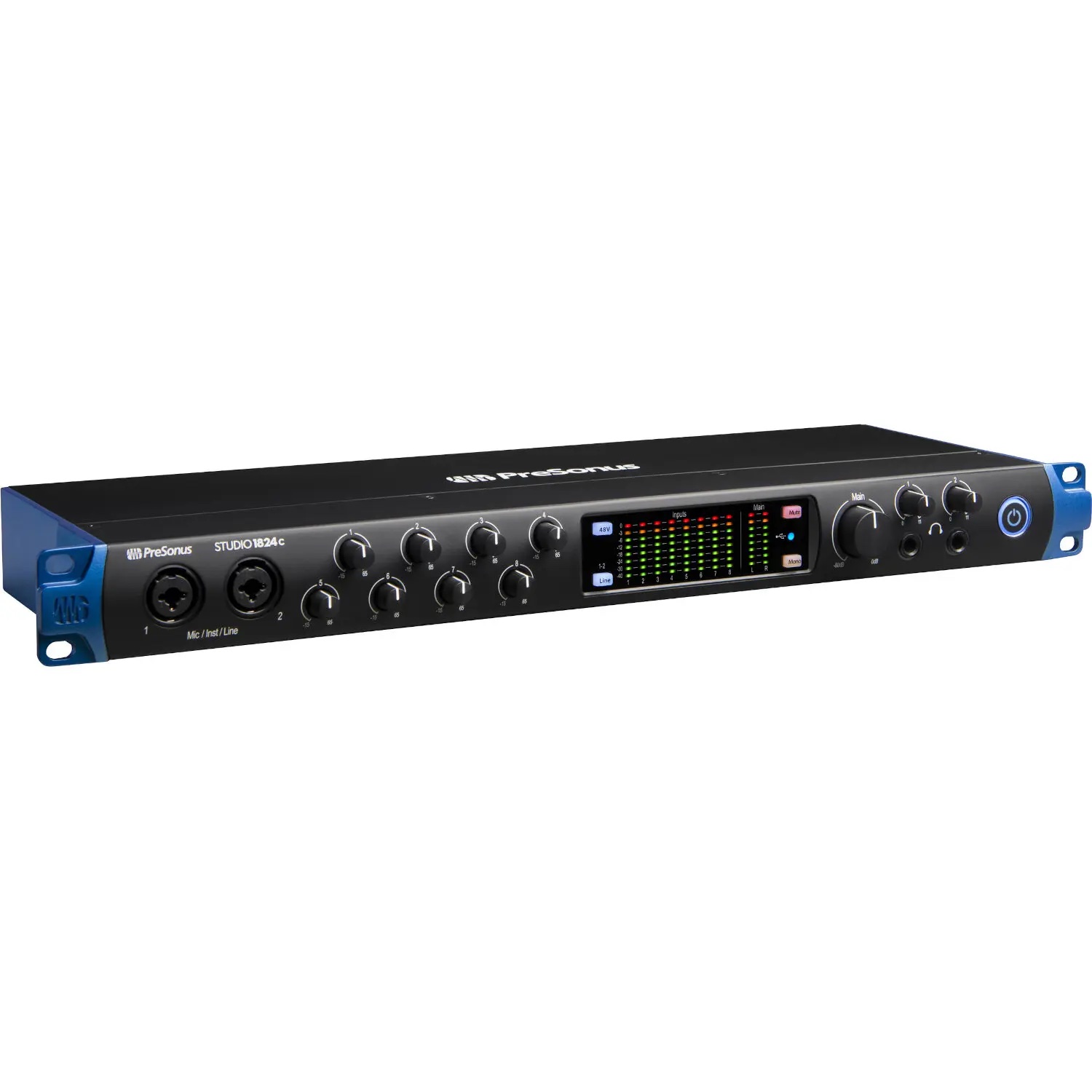 Interfaz Presonus STUDIO 1824c 8×8 rack Interface