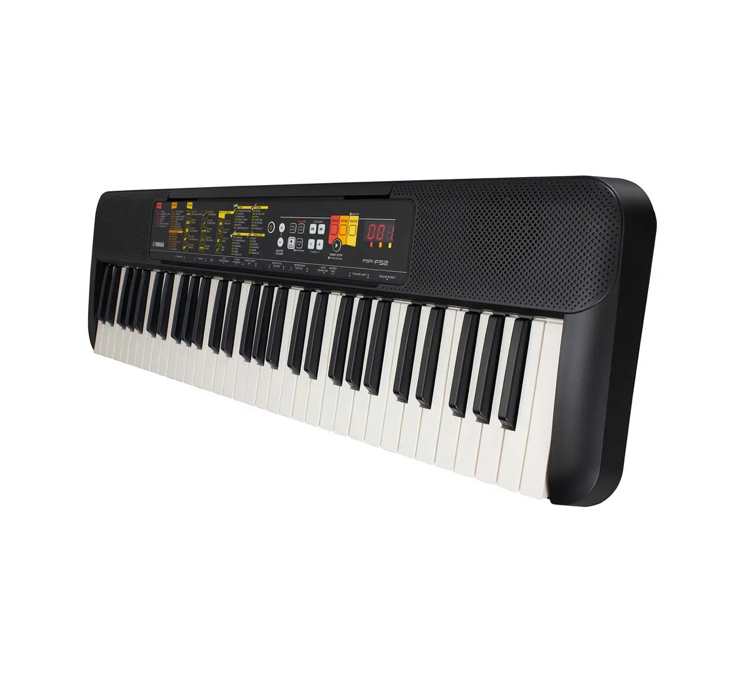 Piano Yamaha PSR-F52 Teclado organeta 5 octavas 61Teclas