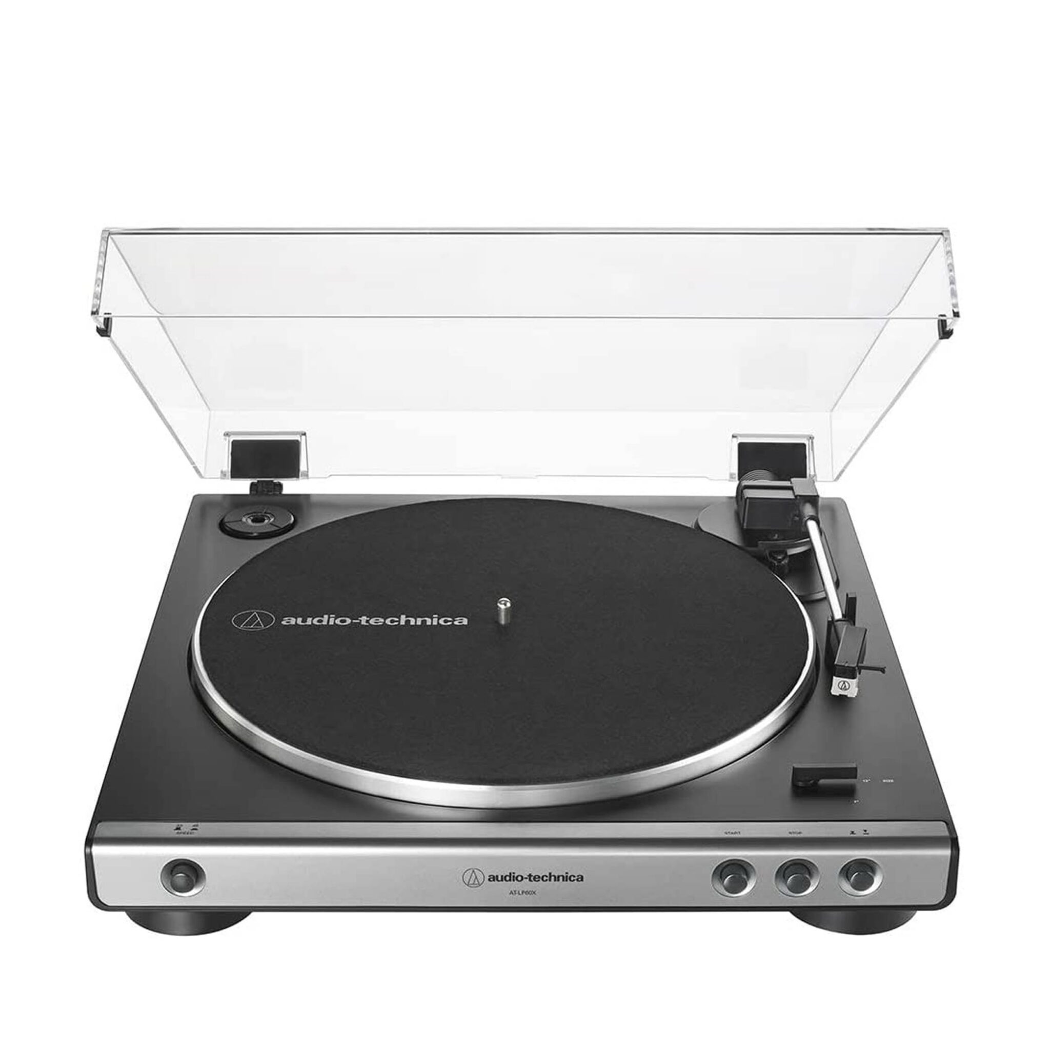 Tornamesa Audio-technica AT-LP60XUSB-GM cápsula de imán Gris