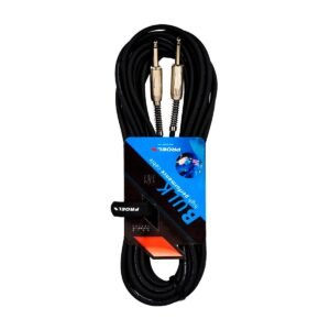 Cable Proel BULK100LU10 Instrumento 6.3 / 6.3 10 metros