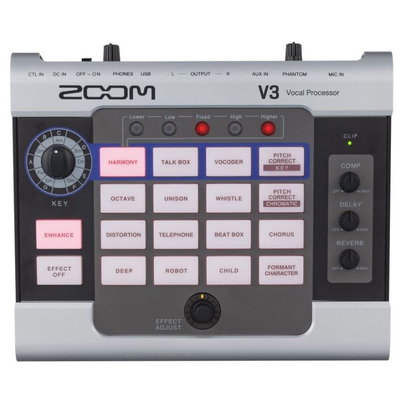 Procesador Zoom V3 Efectos Para Voz