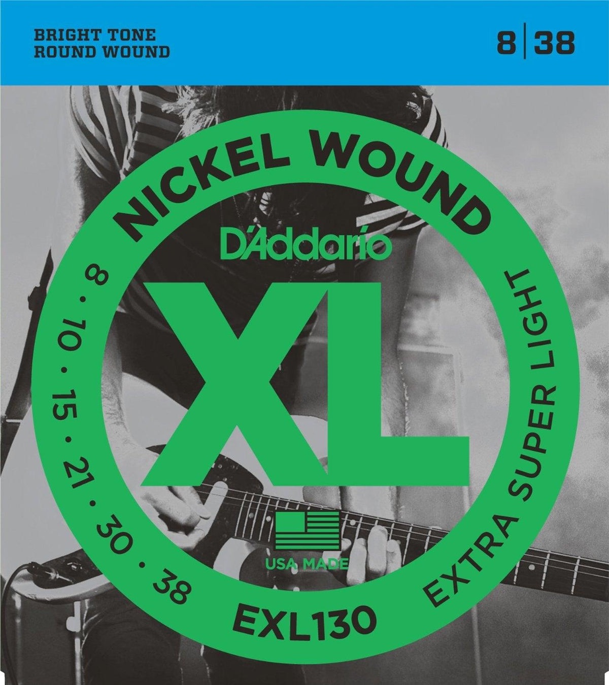 Encordado D’Addario EXL130 Guitarra electrica