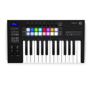 Controlador Novation Launchkey 25 Mk3 sensible 16 Pads