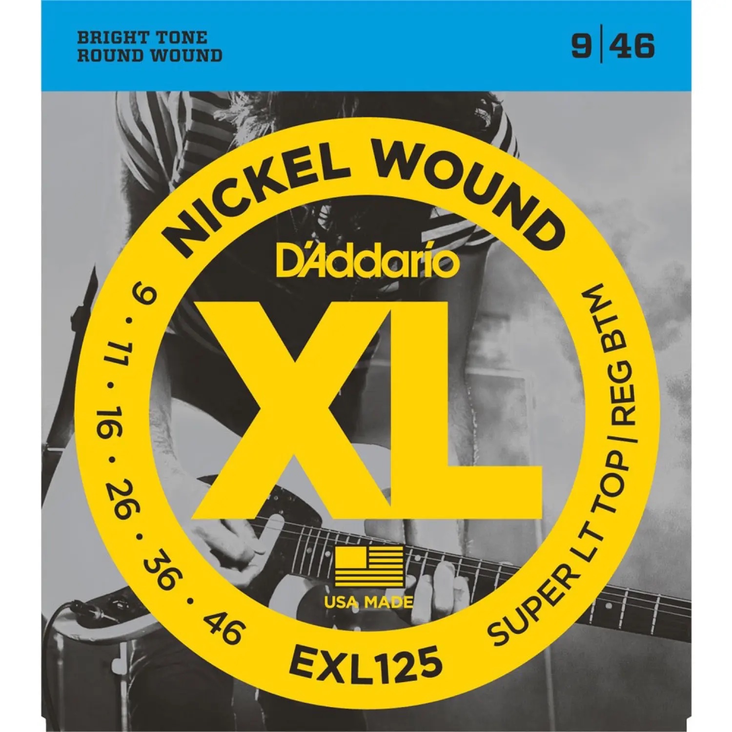 Encordado D’Addario EXL125 electrica 0.9