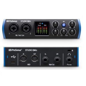 Interfaz Presonus STUDIO24C Audio Interface 2Canales