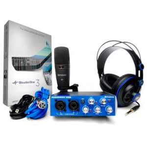 Interfaz Presonus AUDIOBOX 96 STUDIO Micrófono audifono Interface