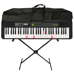 Piano Casio Lk-S250 + Estuche y Base iluminado senible