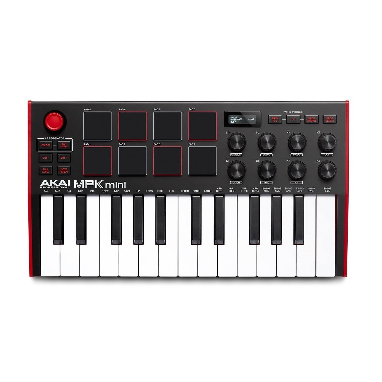 Controlador Akai MPKMINI3 Midi