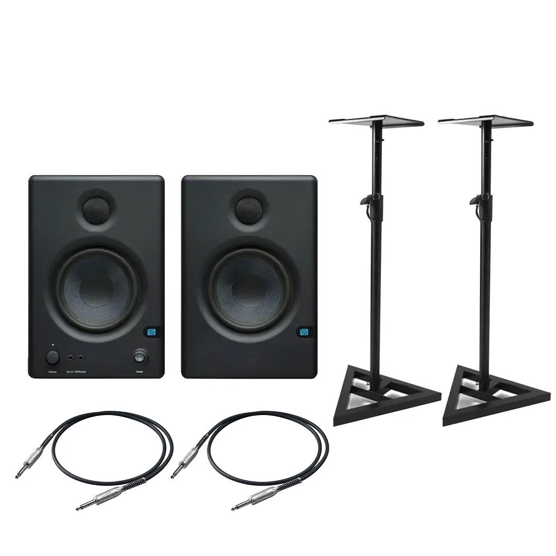 Combo Monitores Presonus ERIS E4.5 Audio +bases y cables