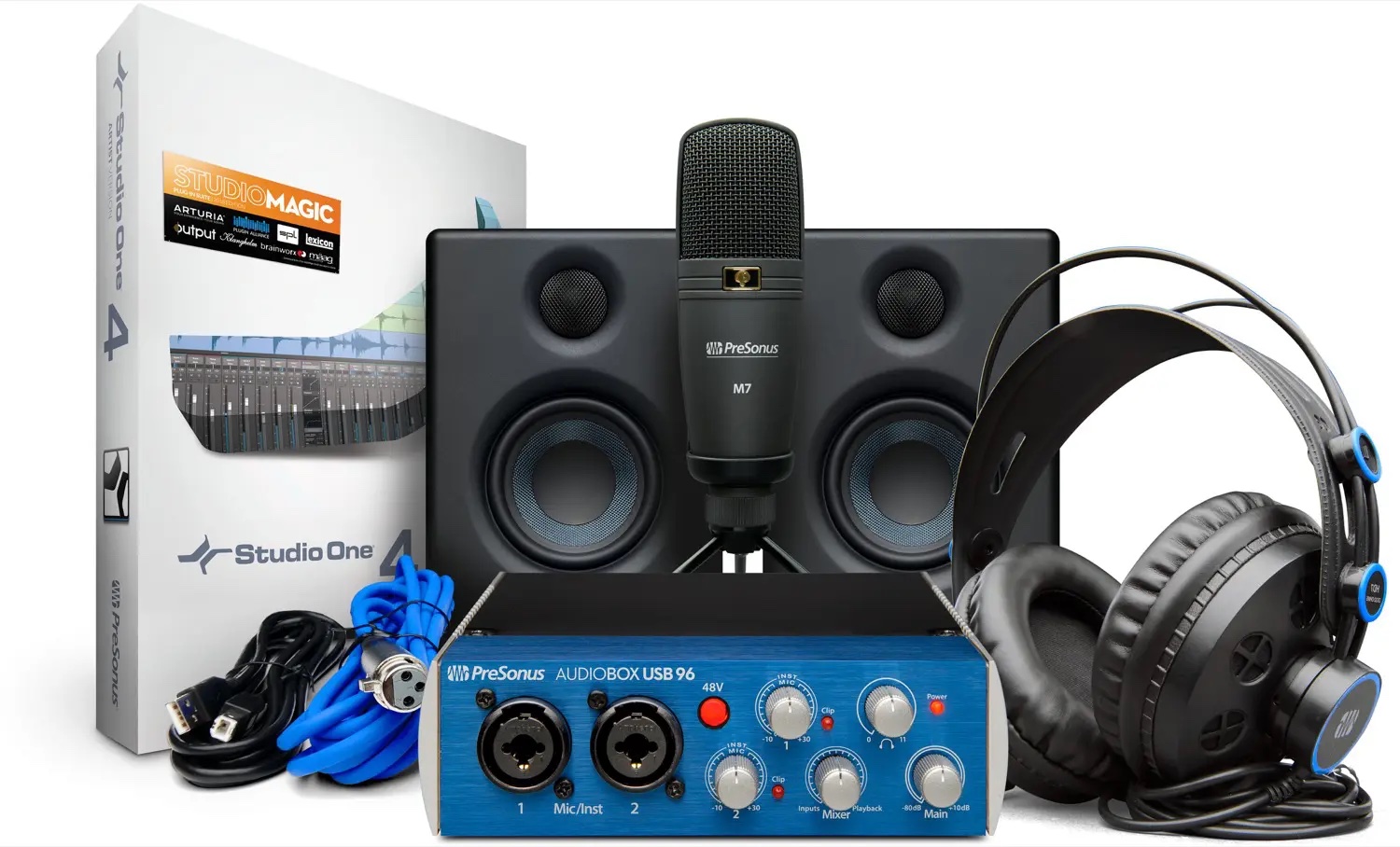 Set Presonus ABOX96K ULTIMATE Interfaz monitores y mas