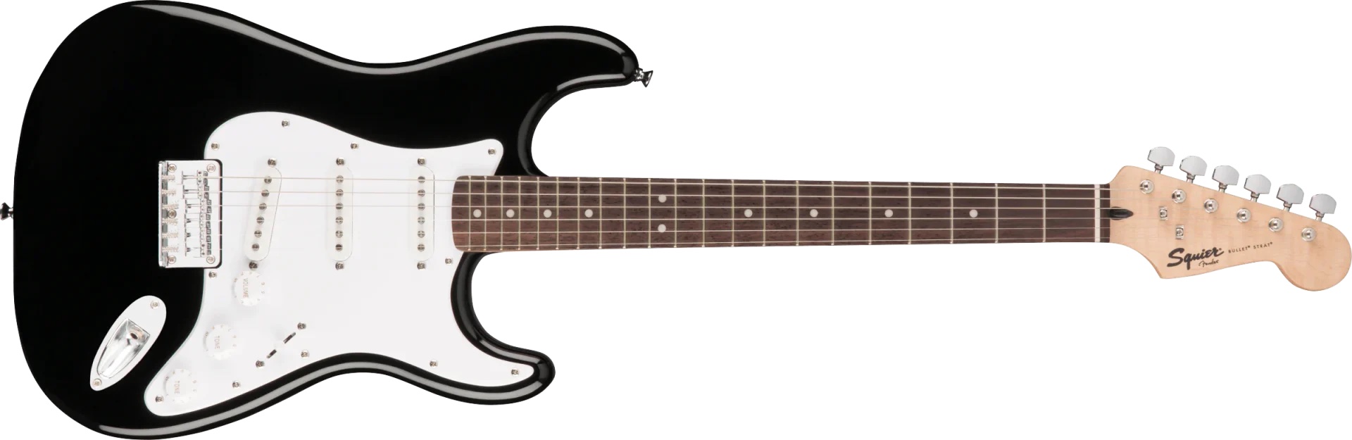 Guitarra Fender Sq Bullet St Htblk 371001506 Eléctrica Negro