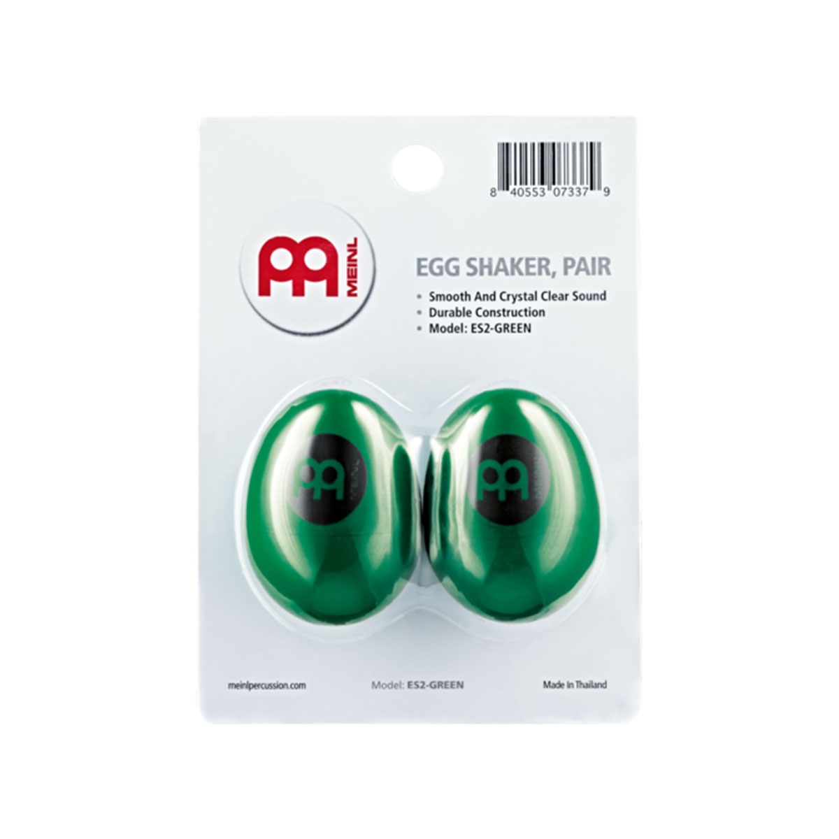 Shaker Meinl ES2-GREEN Huevo Verde