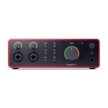 Interfaz Focusrite Scarlett 4i4 4G Interfaz pro tools Interface