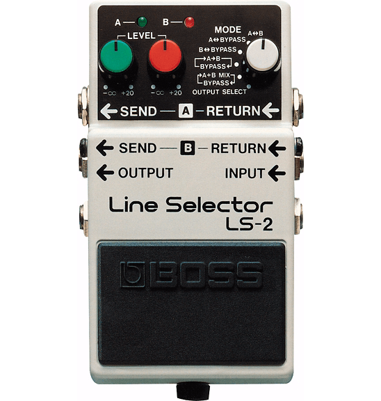 Pedal Boss LS-2 Guitarra Electrica Line Selector