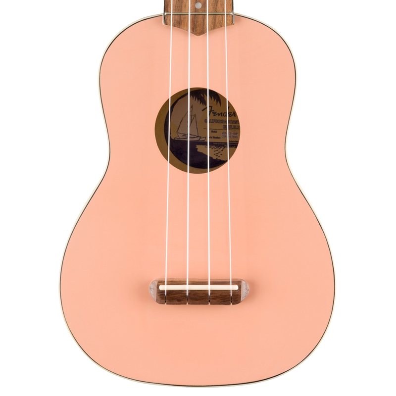 Ukelele Fender VENICE Rosado SOPRANO