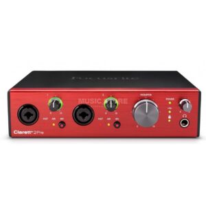 Interfaz Focusrite Clarett+ 2 Pre USB 2 IN / 2 Out ISA AIR Interface