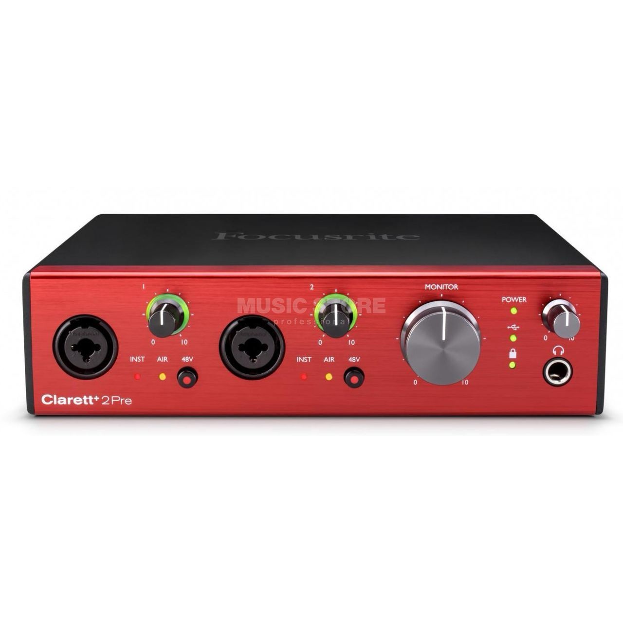 Interfaz Focusrite Clarett+ 2 Pre USB 2 IN / 2 Out ISA AIR Interface