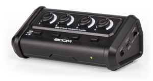 Amplificador Zoom ZHA-4 para audifonos 4 canales