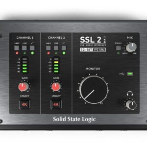 Solid State Logic SSL2 Tarjeta interfaz de sonido USB 2×2 NUEVA VERSIÓN MKII